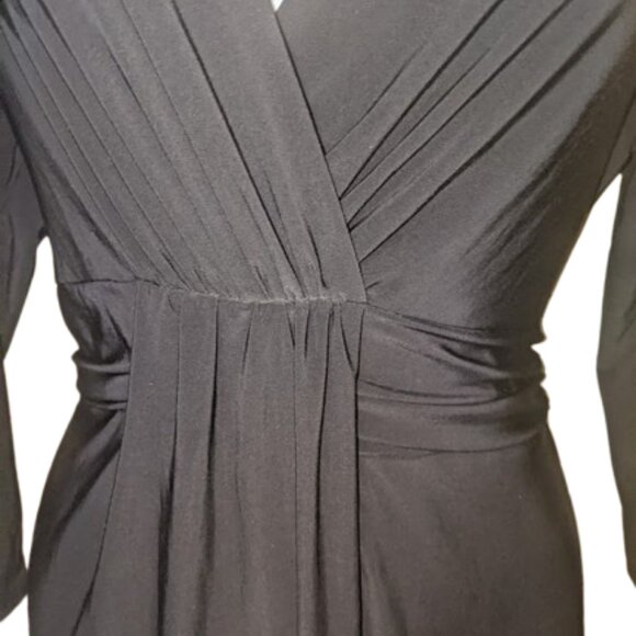 --  Black Stretch Dress Size Large - Picture 3 of 3